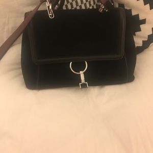 Zara Black bag with ring clasp